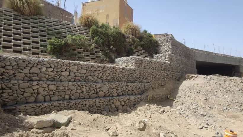 گابیون بندی تخصصی برای ساحل و رودخانه گیلان